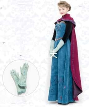エルサ コスプレ衣装 ケープ、手袋、ティアラ付き Amazon.co.jp: (アメリカンヴォーグ) American vogue エルサ